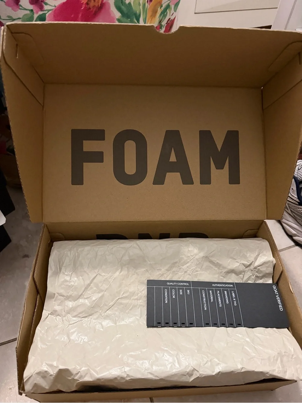 Men's Black Yeezy Foam Runners